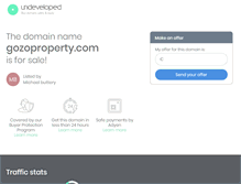Tablet Screenshot of gozoproperty.com